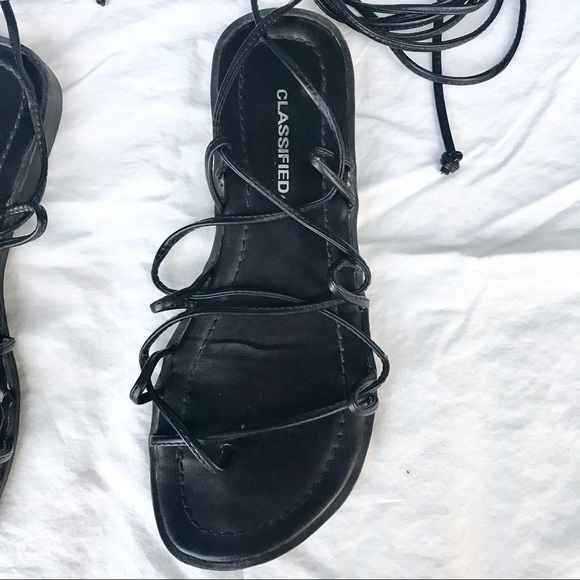 Black strappy sandals - Picture 9 of 15